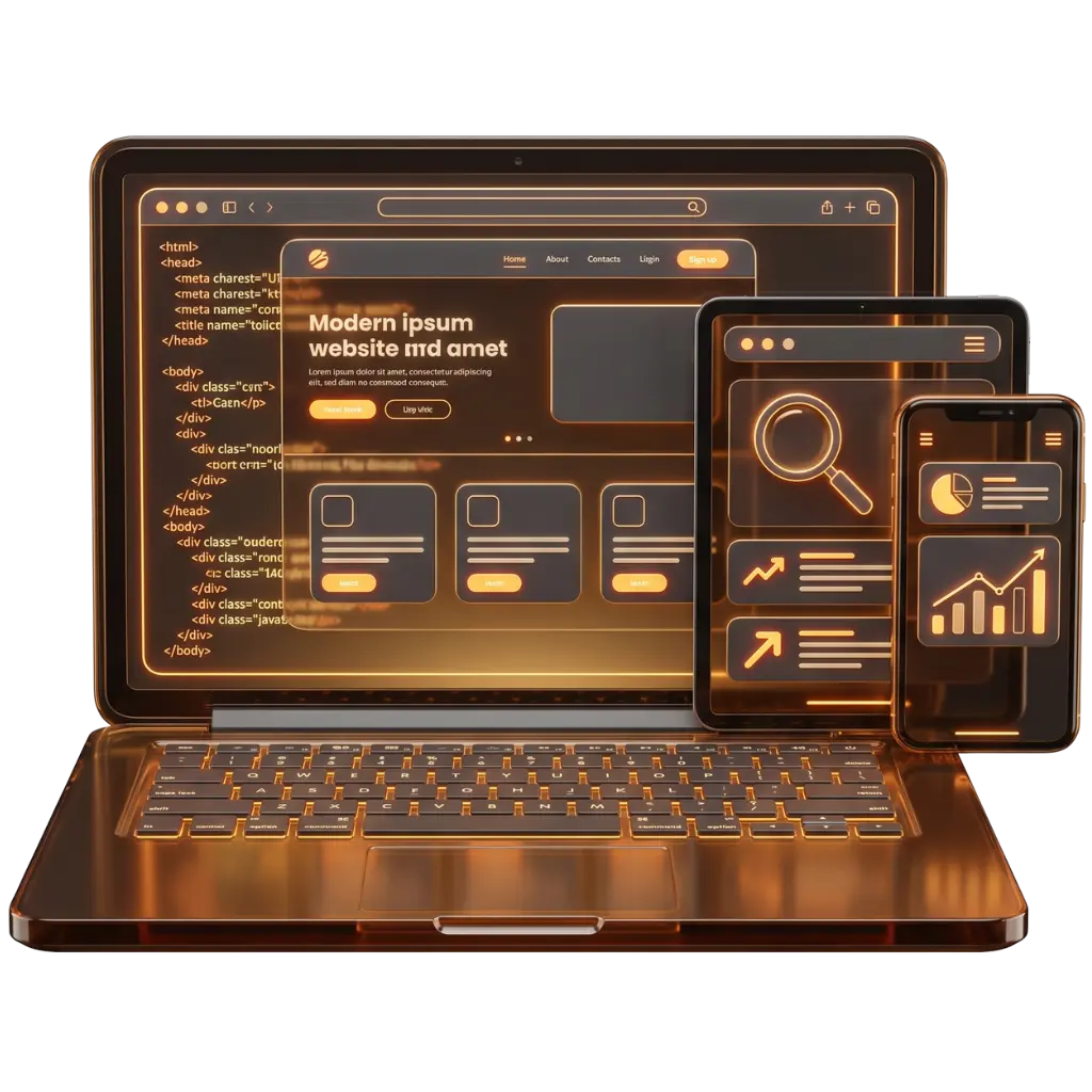 Webdesign von IT-Kayali für professionelle Unternehmenswebsite mit SEO GEO und Anfrageoptimierung